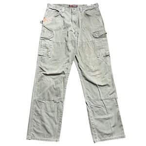 Wrangler Riggs RIPSTOP Fabric by Wrangler Olive Green Cargo Pants